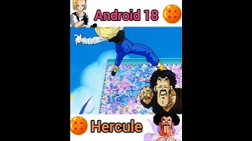Mr.Satan vs Android 18 HD