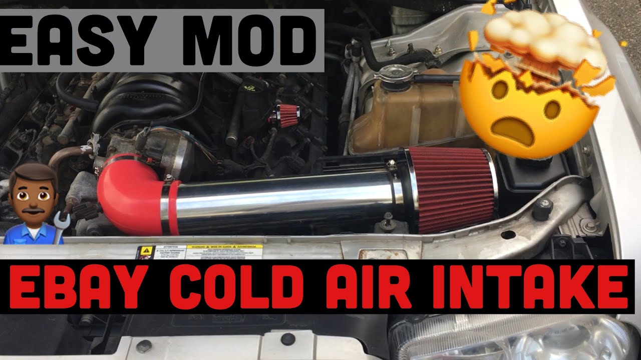 Installed a eBay Cold Air Intake on my 2008 Chrysler 300c SRT Design 