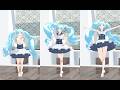 [FANCAM] ワタシノテンシ / My Little angel【BlueArchive Miku】#hatsunemiku #mmd