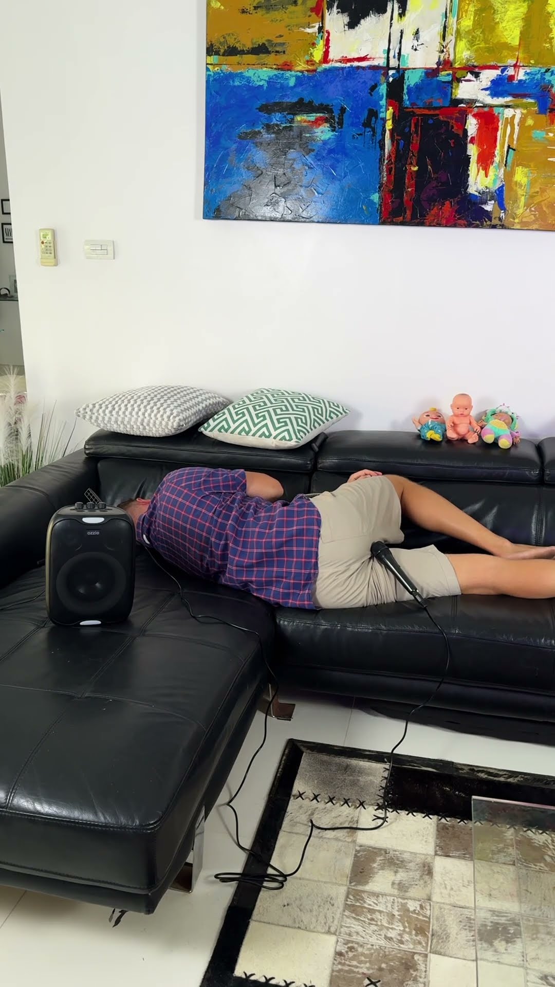 Prank dad