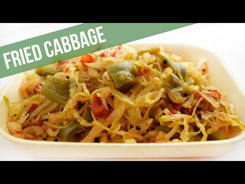 Stir Fried Cabbage Masala - Masala Patta Gobi - Bund Gobi Masala Recipe in Hindi - Lata's Kichen
