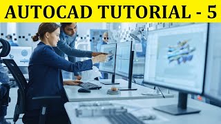 BASIC AUTOCAD TUTORIAL  05 - AUTOCAD 2D DYNAMIC BLOCK