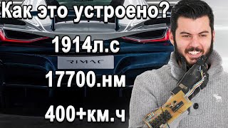 Силовая Установка Rimac C2 На 1914Л.с. Как Это Устроено?