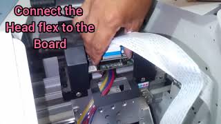 DX11 printer head, replacing and installation on XP600  single head printer