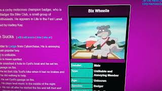 Bix Wheelie is on Loathsome Characters Wiki