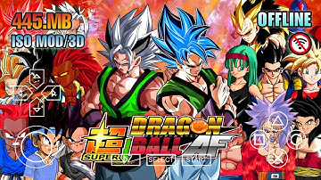 NEW DBZ 2024 DRAGON BALL Super AF PPSSPP Mod Dragonball Z Budokai 2 ISO Final Version | DBZ Gameplay