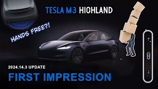 Tesla Hands Free Trunk, Wiper Controls and UI Update Review (2024.14.3)