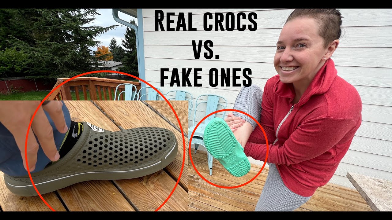 Crocs vs. Fake Crocs (