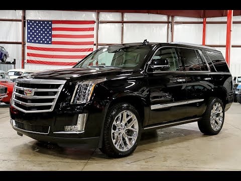 2015 Cadillac Escalade Black - YouTube