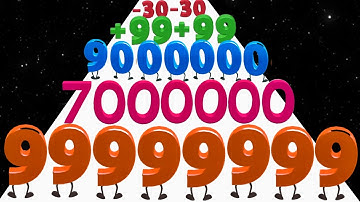 Number Run vs Pushharder - ASMR Gameplay (Freeplay, Max Level) New Update