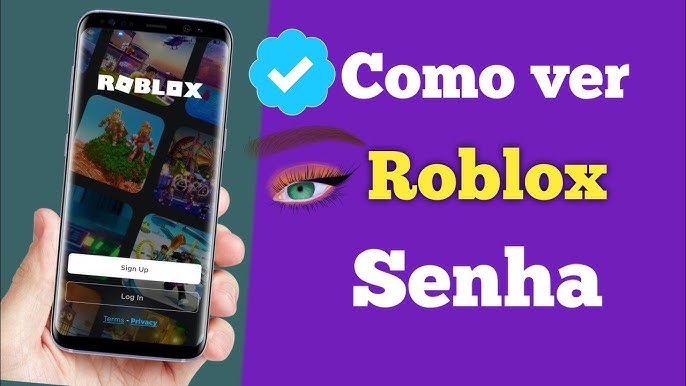 COMO VER A SUA SENHA DO ROBLOX PELO CELULAR EM 2022!🔥TUTORIAL INFALÍVEL✓ 