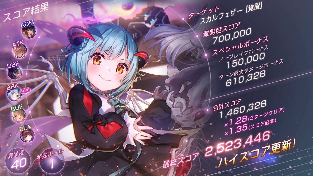 ヘブバンスコアアタック# 88期間3解説動画