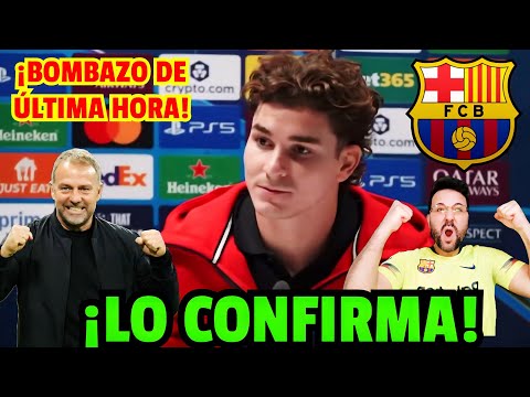 💥😱 BOMBAZO DE ÚLTIMA HORA! ¡JULIÁN ÁLVAREZ FUERZA Y ANUNCIA ESTA BRUTAL NOTICIA PARA EL BARÇA!