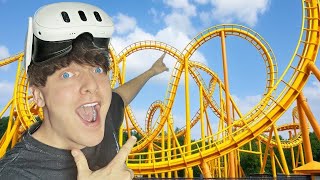 Incredible VR Roller Coaster Experience With Meta Quest 3 screenshot 5