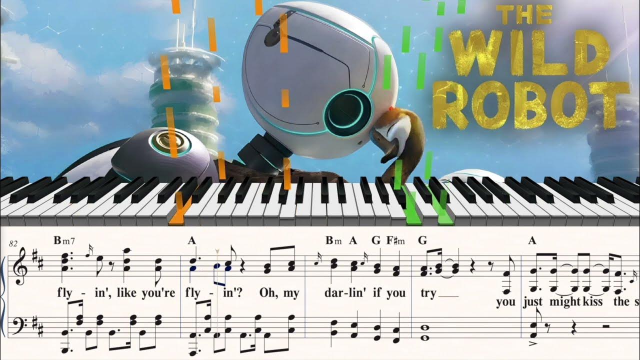 Kiss the sky - M. Morris, from The Wild Robot (Sheet music) Kiss the sky - M. Morris, from The Wild Robot (Sheet music)