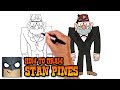 How to Draw Stan Pines | Gravity Falls