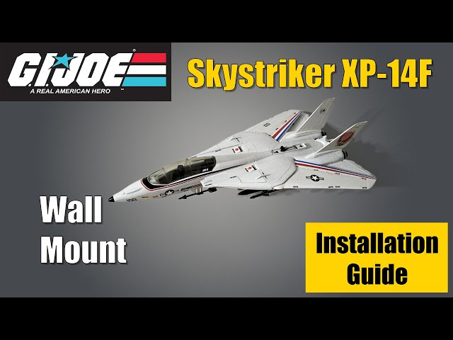 G.I Joe Skystriker Wall Mount Installation Guide - YouTube