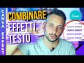 Come Combinare Effetti Testo con CANVA per un EFFETTO WOW!!!