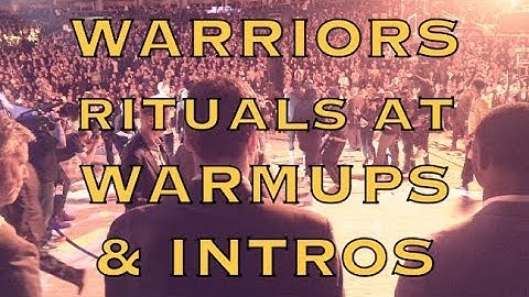 Pregame rituals inc KD (Durant)