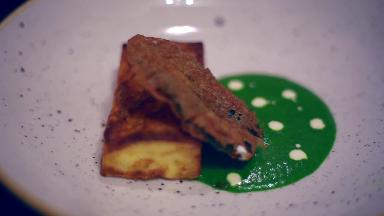 HOW TO PLATE A FINE DINING INDIAN PALAK PANEER DISH YouTube