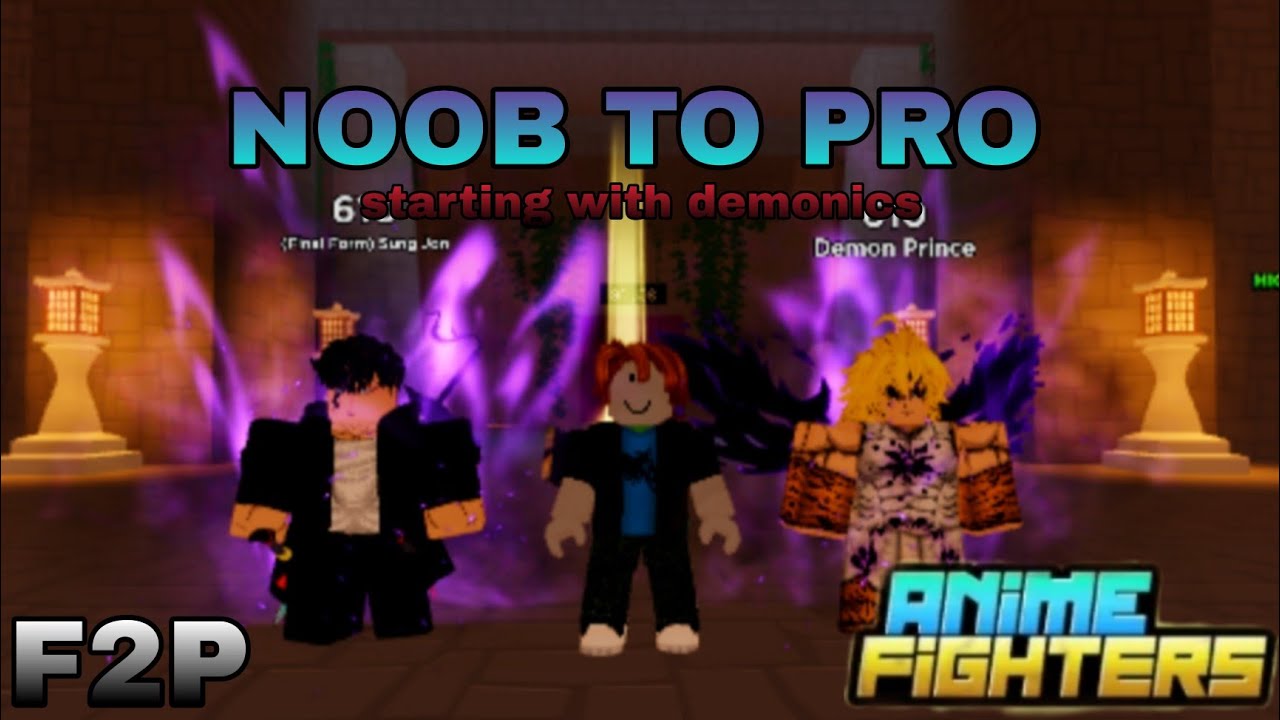I Started with a demonic in Anime Fighters Simulator (N2P) (F2P) - YouTube
