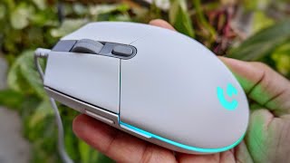 Unboxing Logitech G-102 LightSync Gaming Mouse White Edition | In-Depth Click Test & RGB Features
