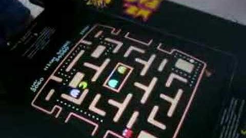 Ms pacman Cocktail videogame w/ 48-1 multigame board 1 of 4
