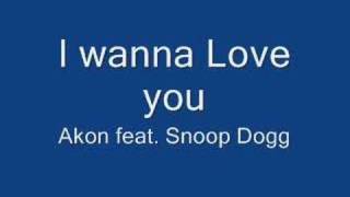 Akon -- I wanna Love you chords