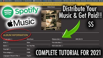 How To Upload Music To Spotify for free 2021 (Apple music, TikTok, Spotify...)