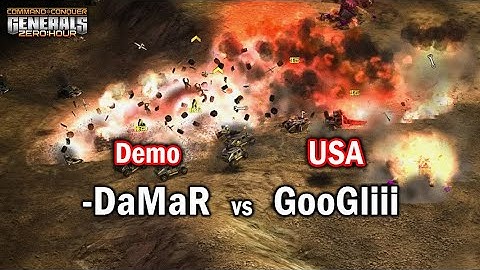 Explosive game! 1v1 50k generals zero hour