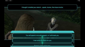 KOTOR 2 Restored Content Mods  - Form bond with Hanharr