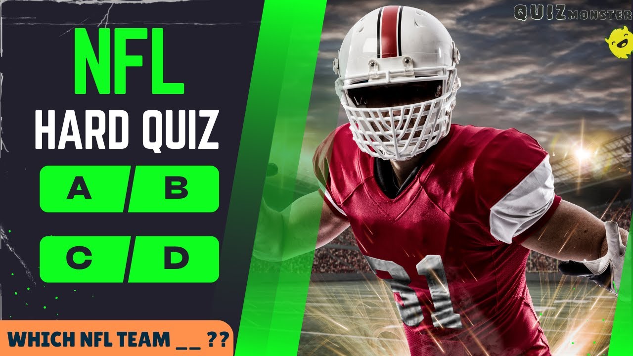 Hardest NFL Quiz! 🧠 Play Football Quiz and Test Your Knowledge! 🏈 - YouTube
