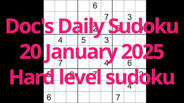 Sudoku solution – Doc