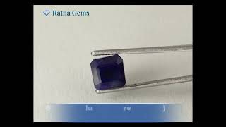 Product Video for: Bangkok Blue Sapphire (Neelam) 5.34 Carat (5.87 Ratti) — Octagon Cut