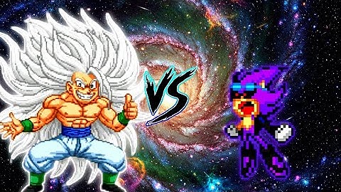 Goku SSJ Infinity Ultra Instinct OP VS Scourge V4 OP (all form) in Mugen