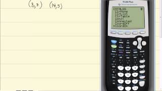 Technology in College Algebra - Linear Equations - Finding Slope - TI-84 Plus