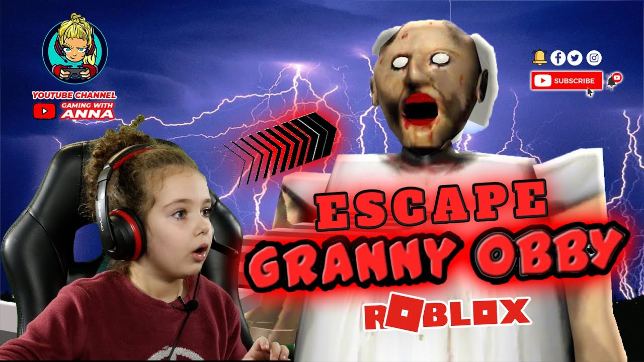Escape Granny Obby Roblox 2021 Gamingwithanna - roblox escape granny obby