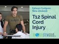 T12 Spinal Cord Injury Patient Ephram from New Zealand Regains Strength After LamiSpine Surgery