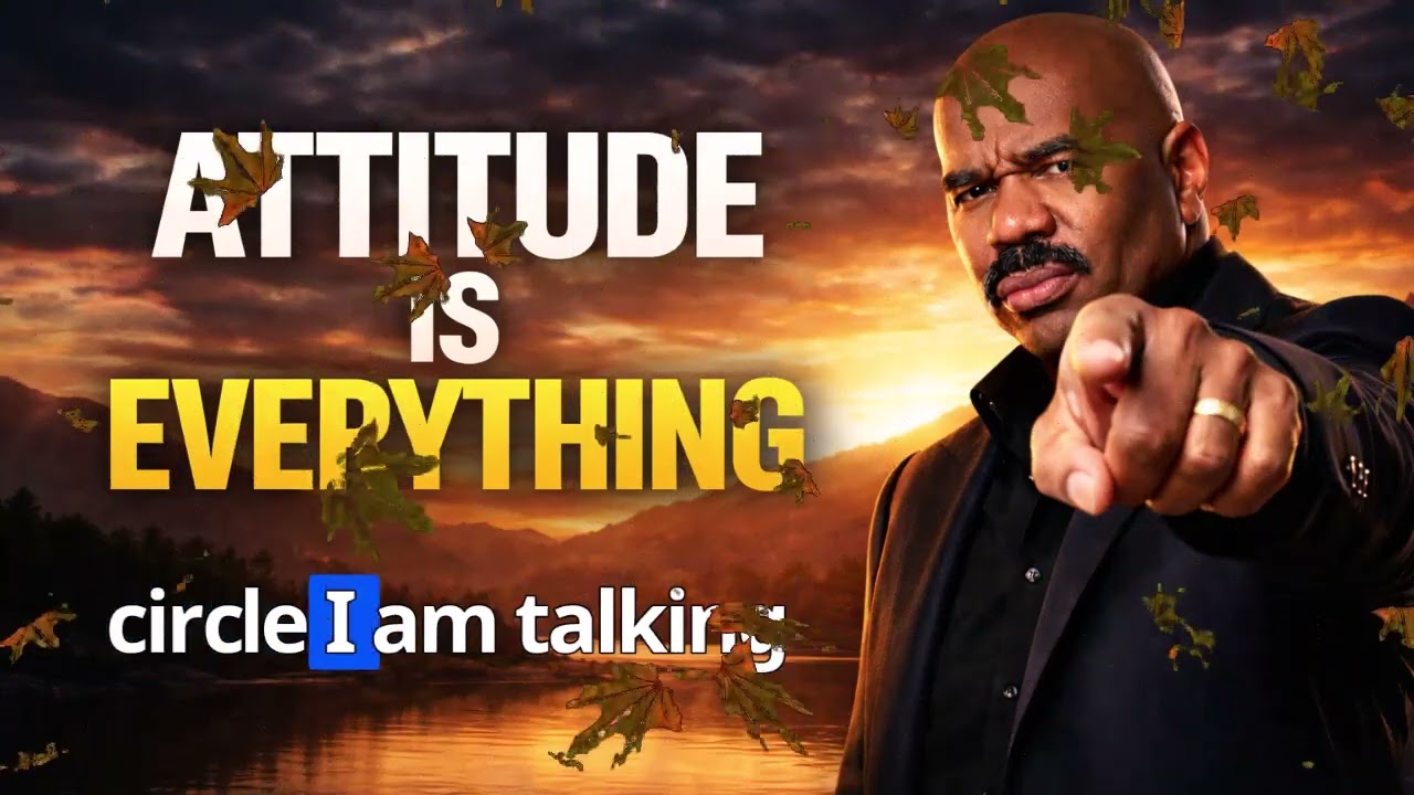 ATTITUDE IS EVERYTHING | Steve Harvey Motivational Speech