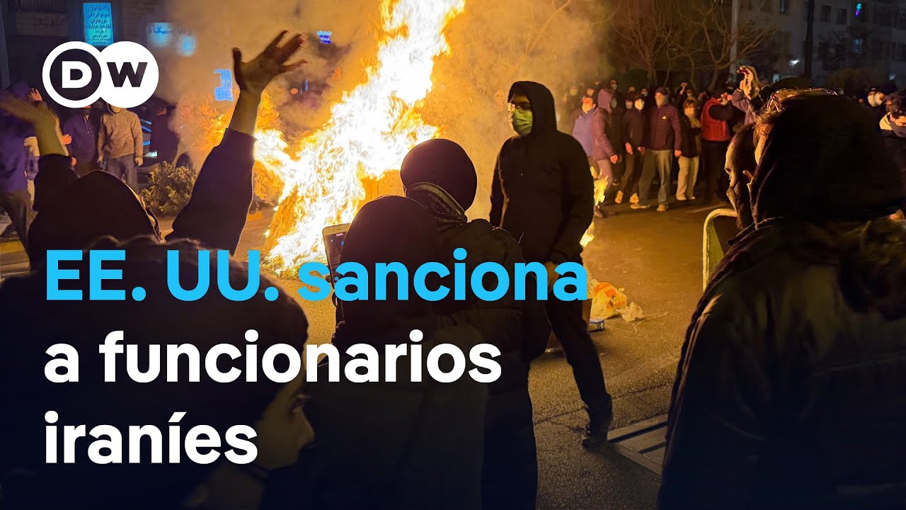 Estados Unidos anuncia medidas contra los responsables de la represión en Irán