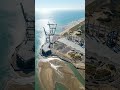 AI time-lapse: Mega Container Shipping Port Terminal #travel #drone #dji #architecture #construction