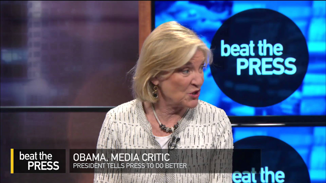 Beat The Press: Obama, Media Critic