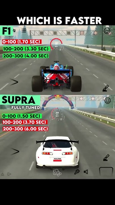 which-is-faster-f1-supra-mk4-shortvideo-youtubeshorts