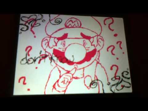 Insanity frost remix Mario flipnote