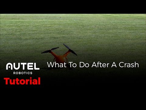 Autel Robotics Tutorial: What To Do After a Crash