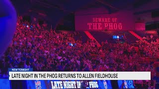 'Late night in the Phog' returns to Allen Field House