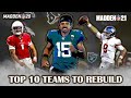 Top 10 Teams To REBUILD In Madden For 2020