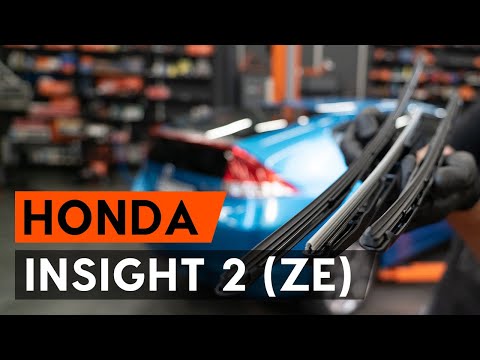 Kako zamenjati brisalci na HONDA INSIGHT 2 (ZE) [VODIČ AUTODOC]