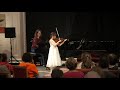 20182019 endofyear concert  zoe lin violin