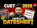 CUET UG 2026 Biggest Update ๐จ Date Sheet, City Slip & Admit Card เคเคฌ เคเคเคเคพ? CUET Latest Update